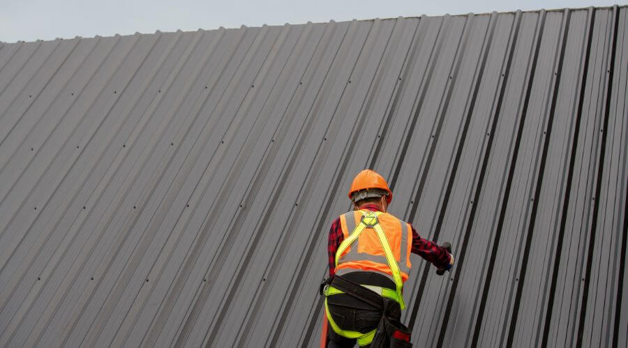 Professional metal roof installation services in Canton, SD